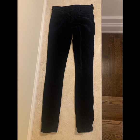 Citizens of Humanity Navy Blue Velvet Jeans size26 - Picture 2 of 3